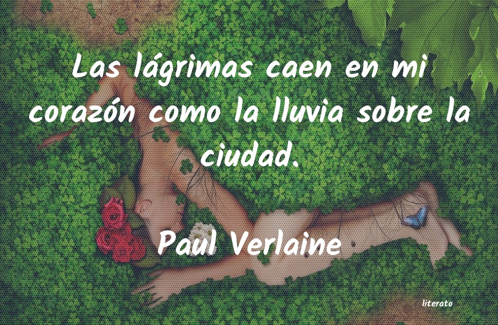 frases de Paul Verlaine