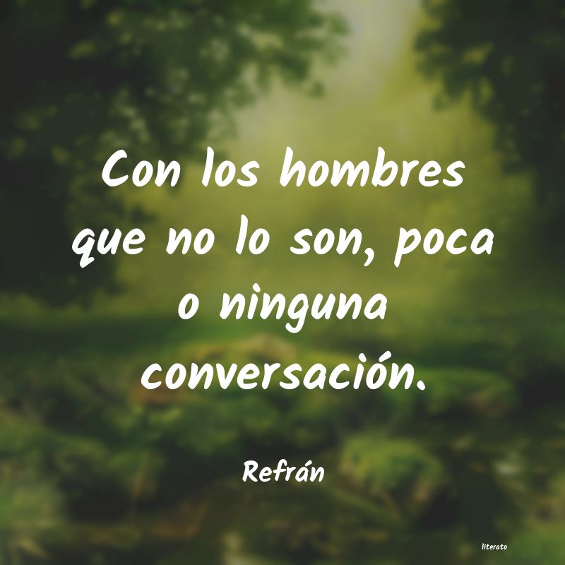 frases de Refrán
