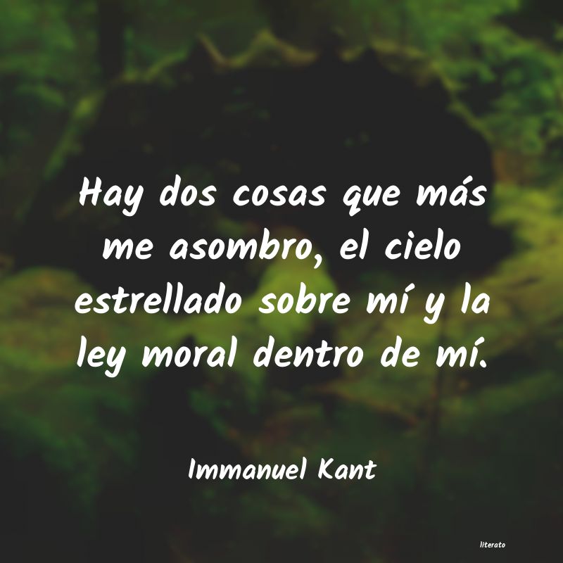 frases de Immanuel Kant
