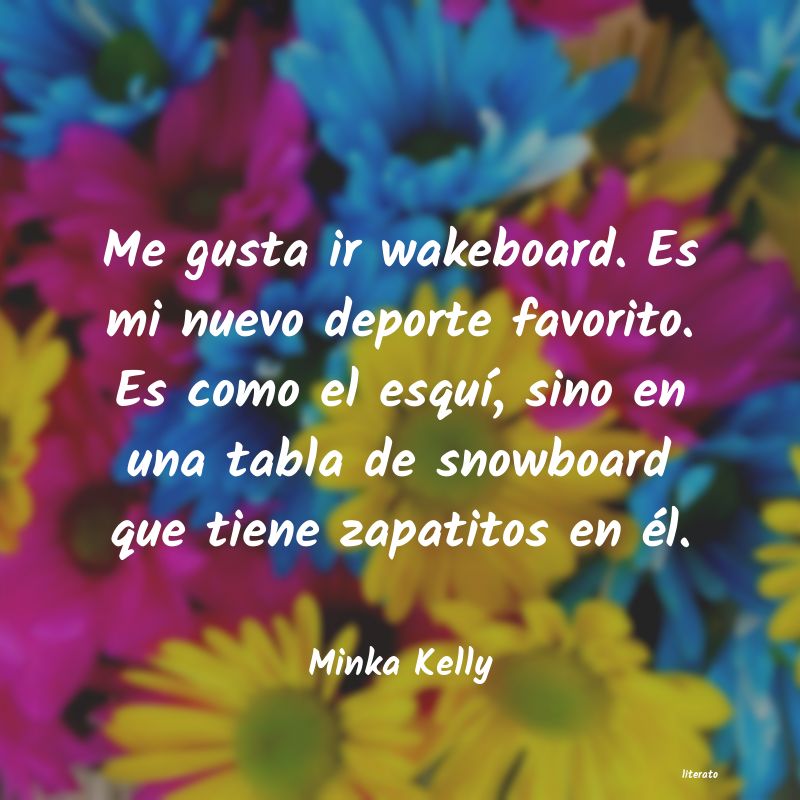 frases de Minka Kelly