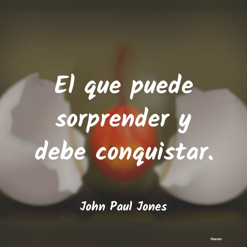 Frases de John Paul Jones