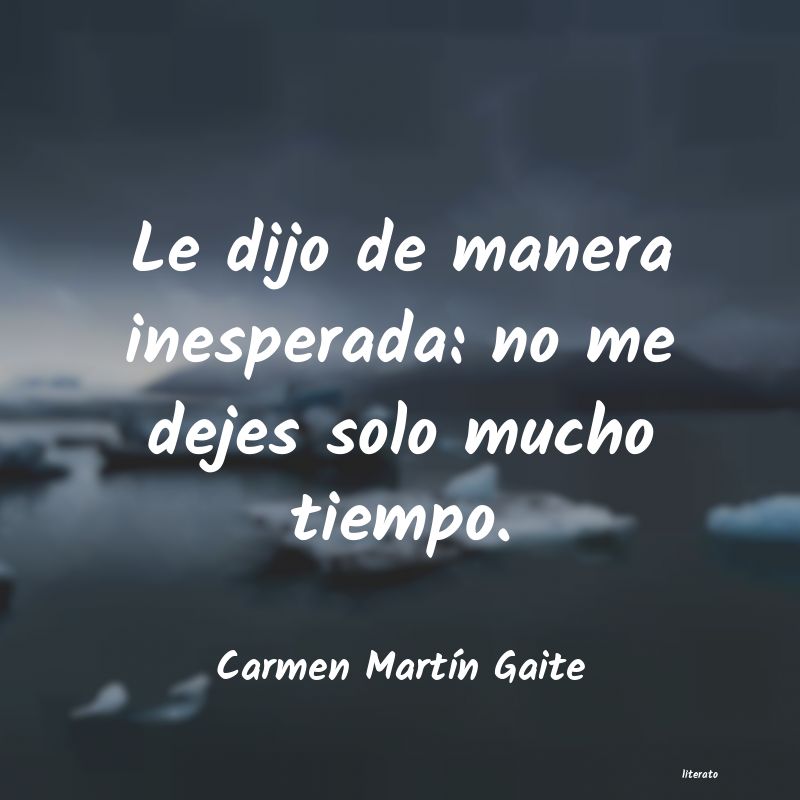 Frases de Carmen Martín Gaite