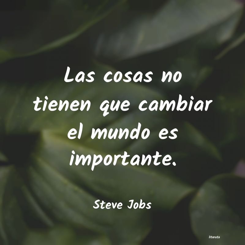 Frases de Steve Jobs