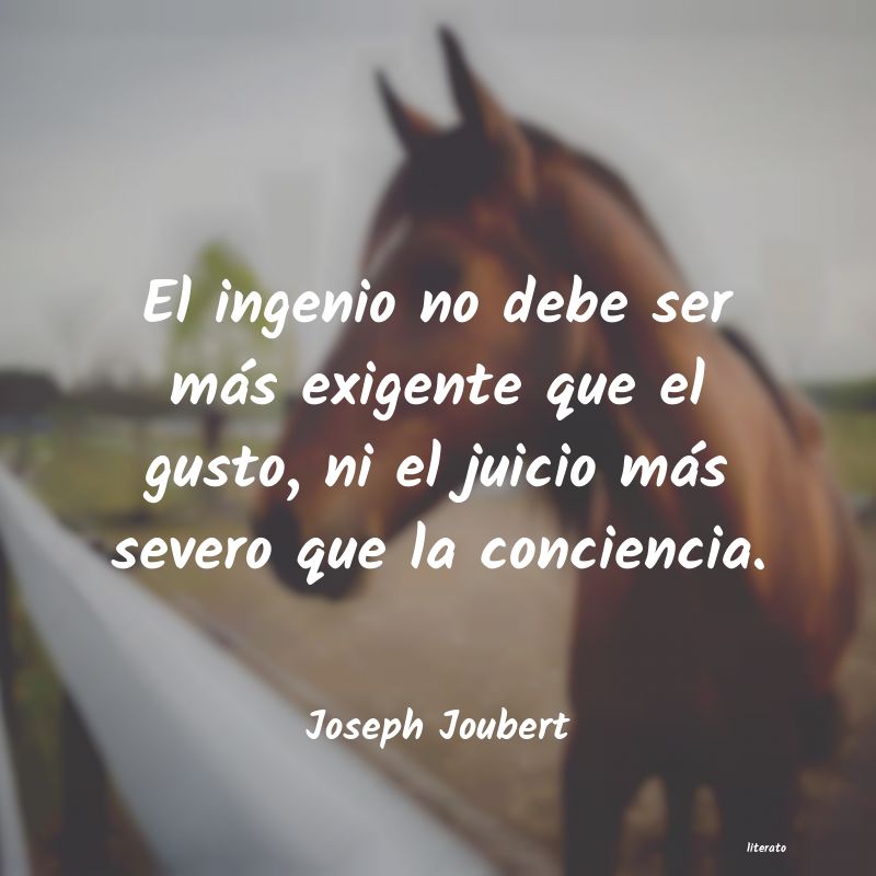 Frases de Joseph Joubert