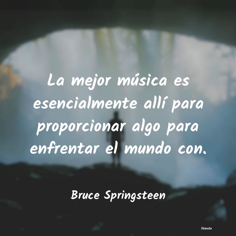 Frases de Bruce Springsteen