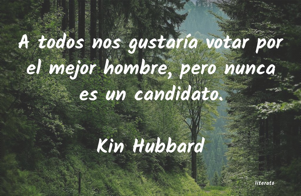 Frases de Kin Hubbard