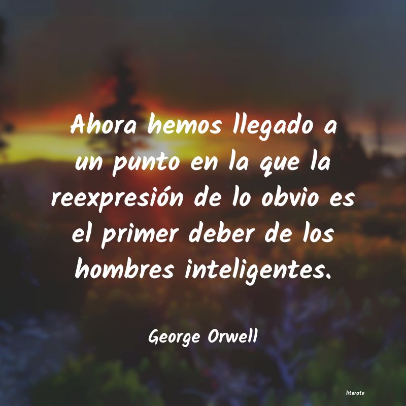 Frases de George Orwell