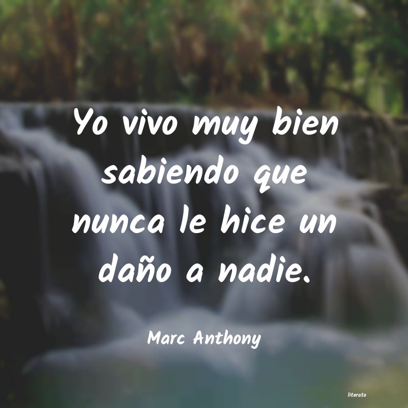 Frases de Marc Anthony