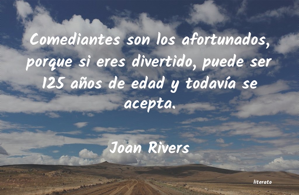 Frases de Joan Rivers