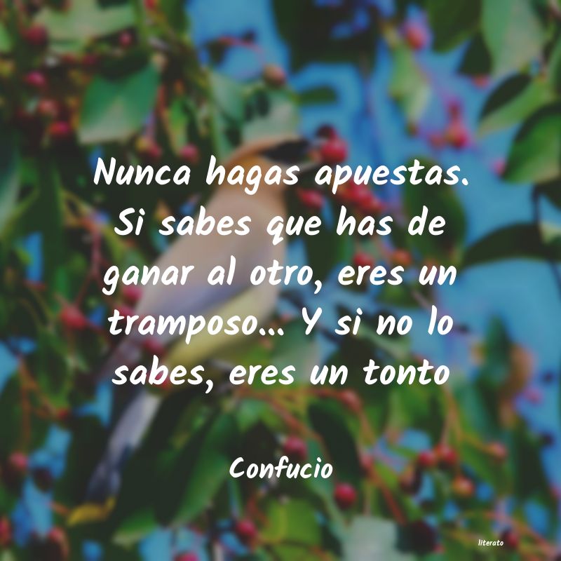 frases de Confucio