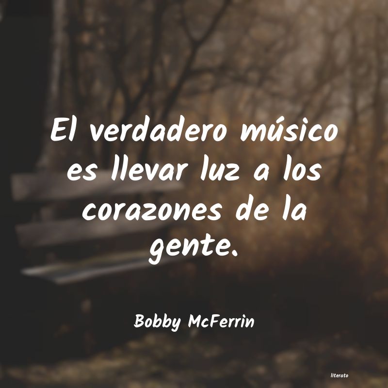 Frases de Bobby McFerrin