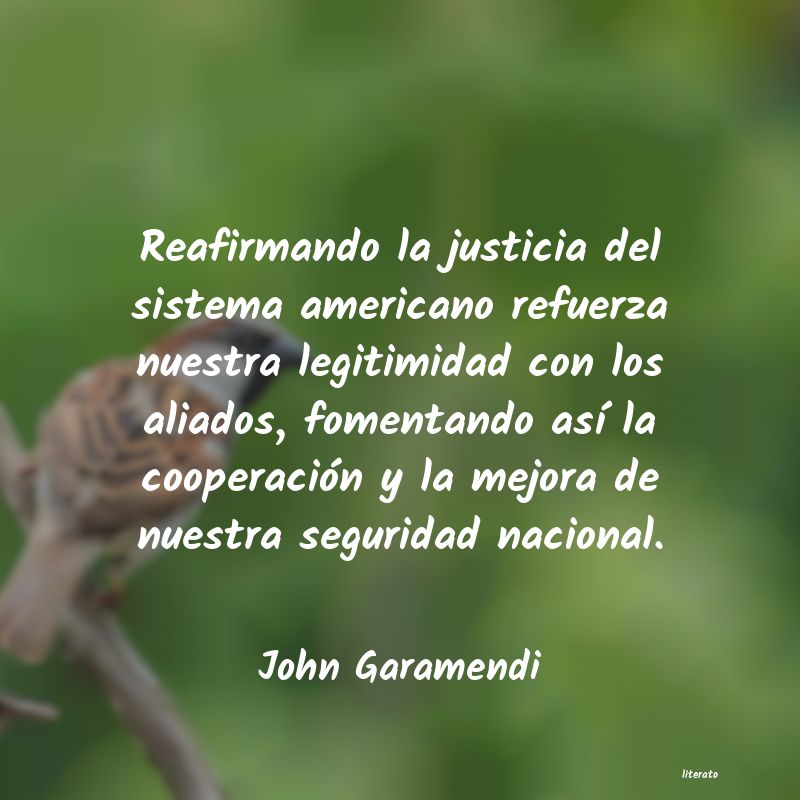 frases de John Garamendi