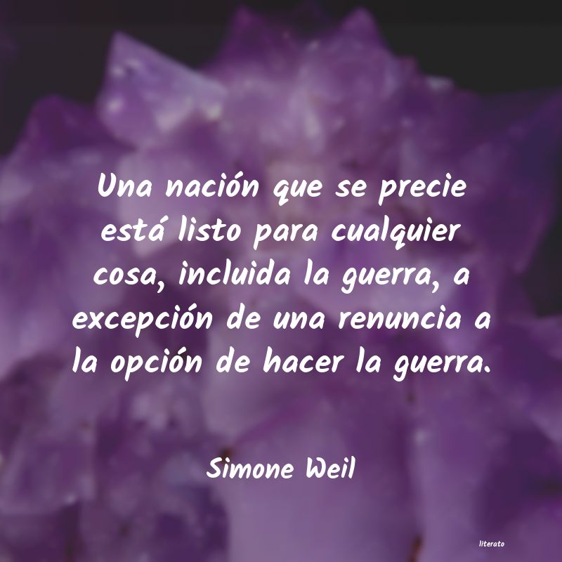 Frases de Simone Weil