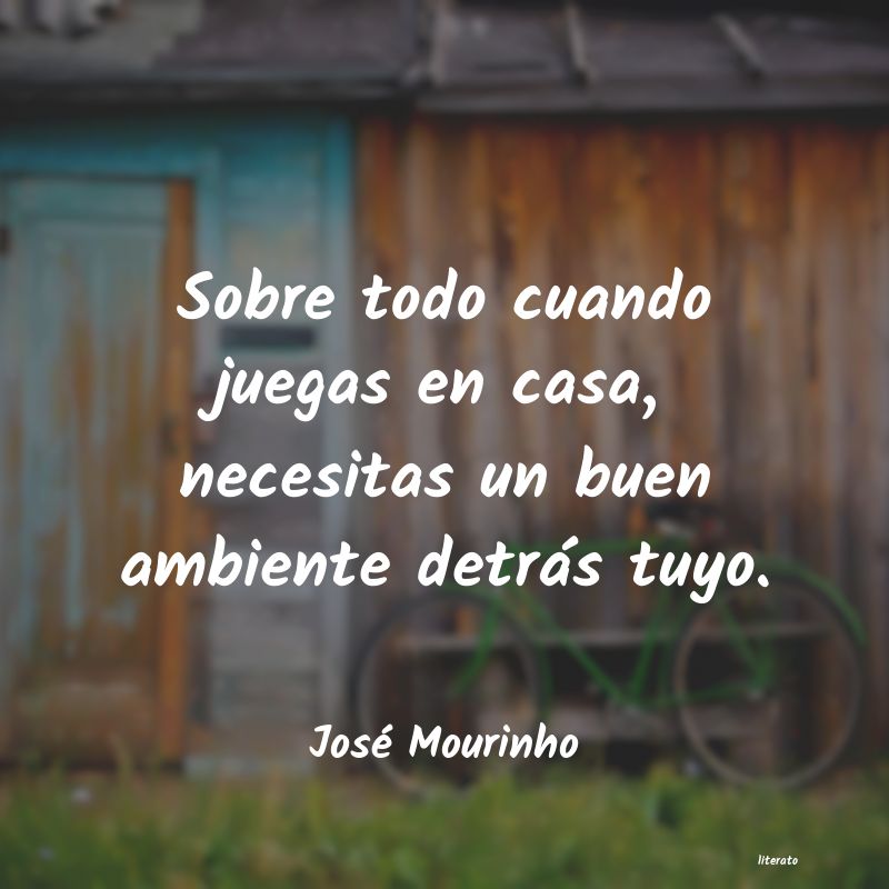 frases de José Mourinho