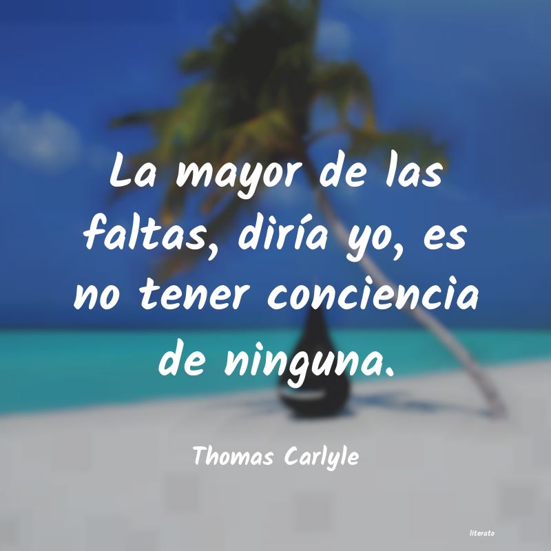 Frases de Thomas Carlyle