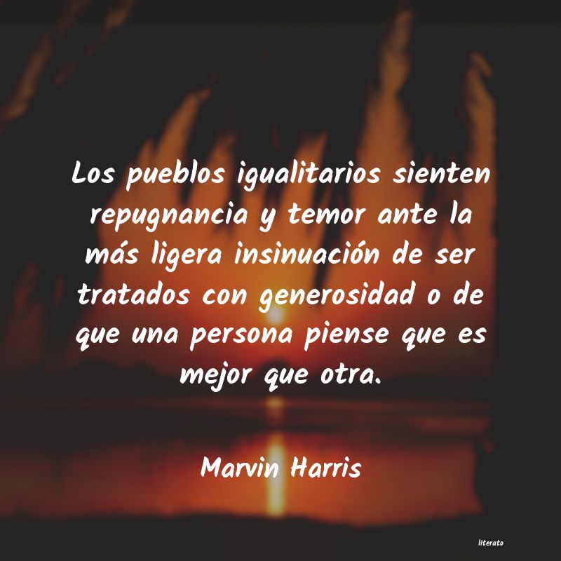 Frases de Marvin Harris