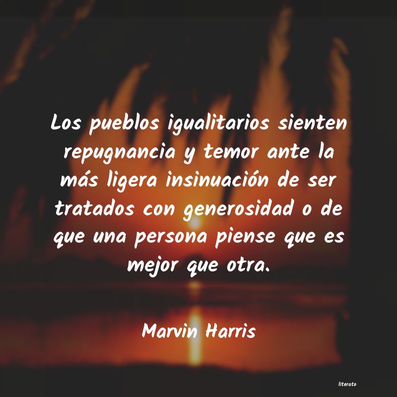 frases de Marvin Harris