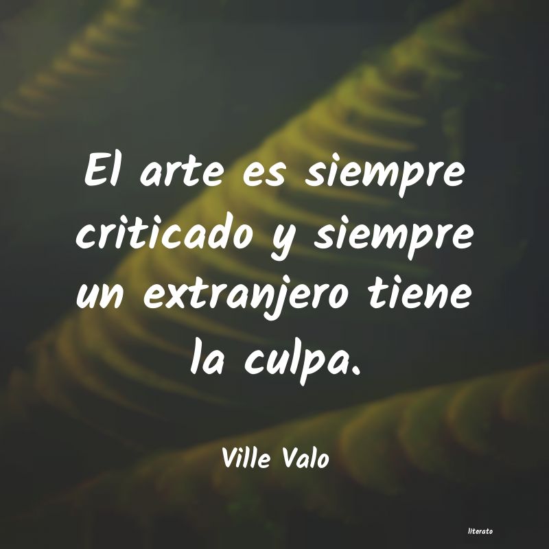 frases de Ville Valo