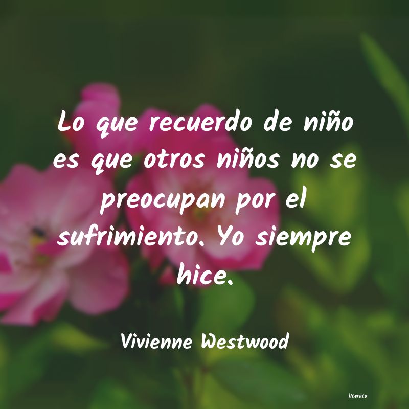 frases de Vivienne Westwood
