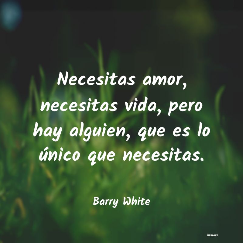 frases de Barry White