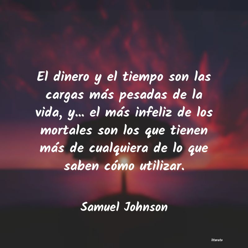 frases de Samuel Johnson
