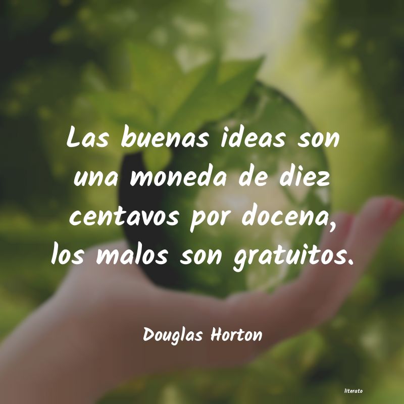 Frases de Douglas Horton