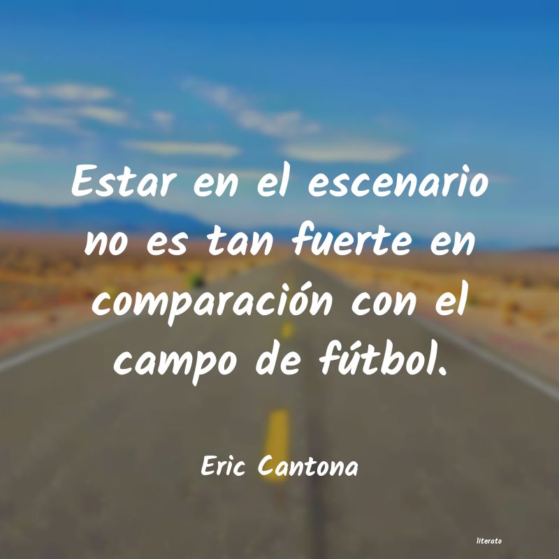 Frases de Eric Cantona