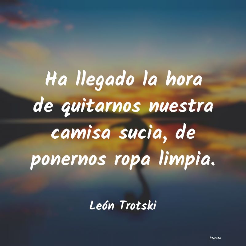 Frases de León Trotski