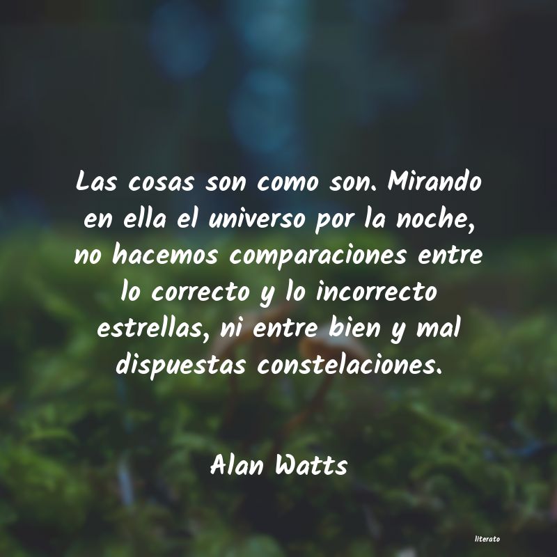 Frases de Alan Watts