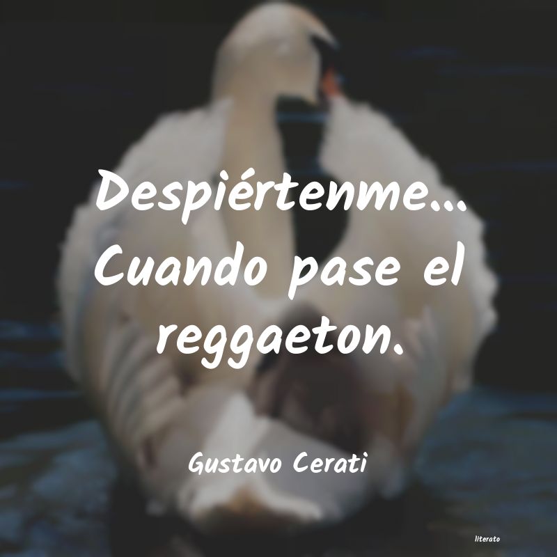 frases de Gustavo Cerati