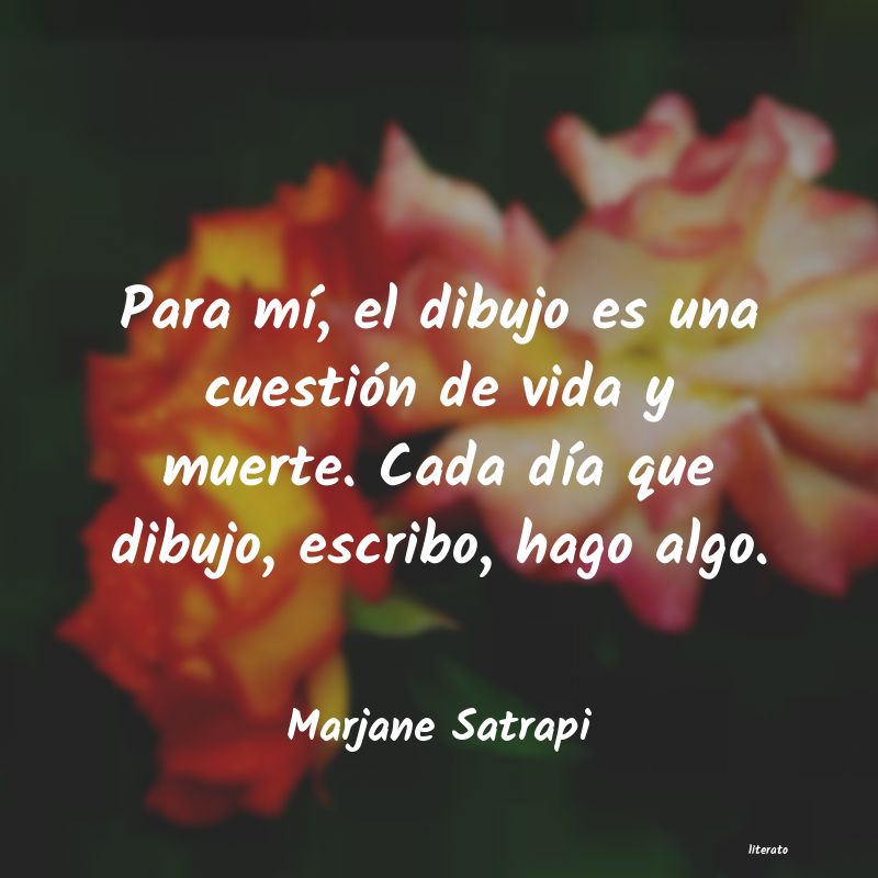 frases de Marjane Satrapi