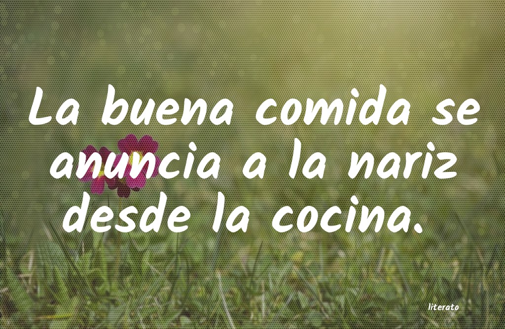 frases de comida