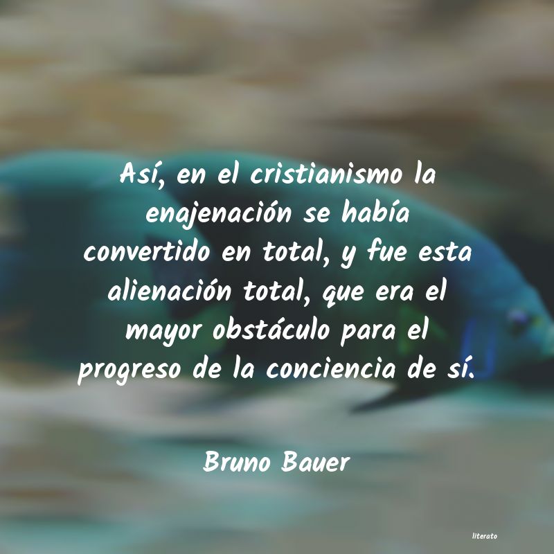 Frases de Bruno Bauer