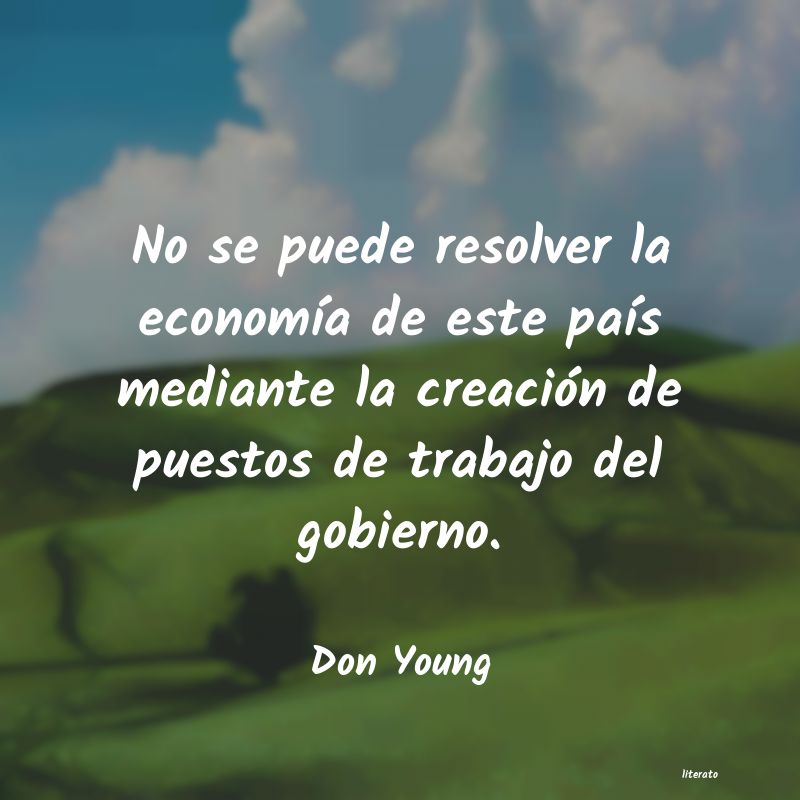 Frases de Don Young