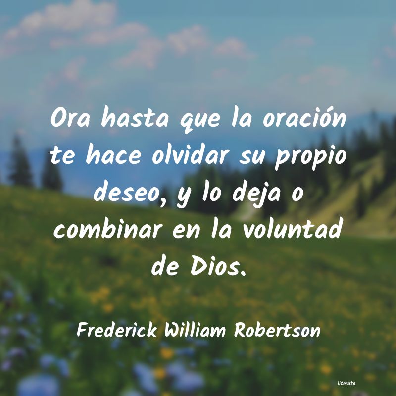 frases de Frederick William Robertson