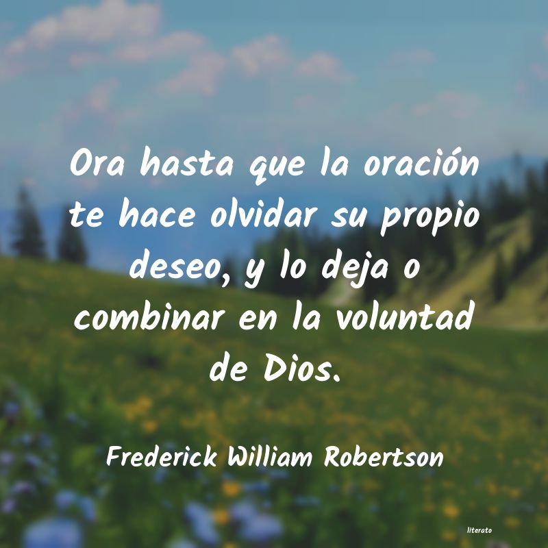 Frases de Frederick William Robertson