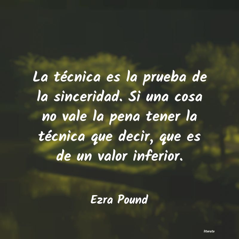 Frases de Ezra Pound