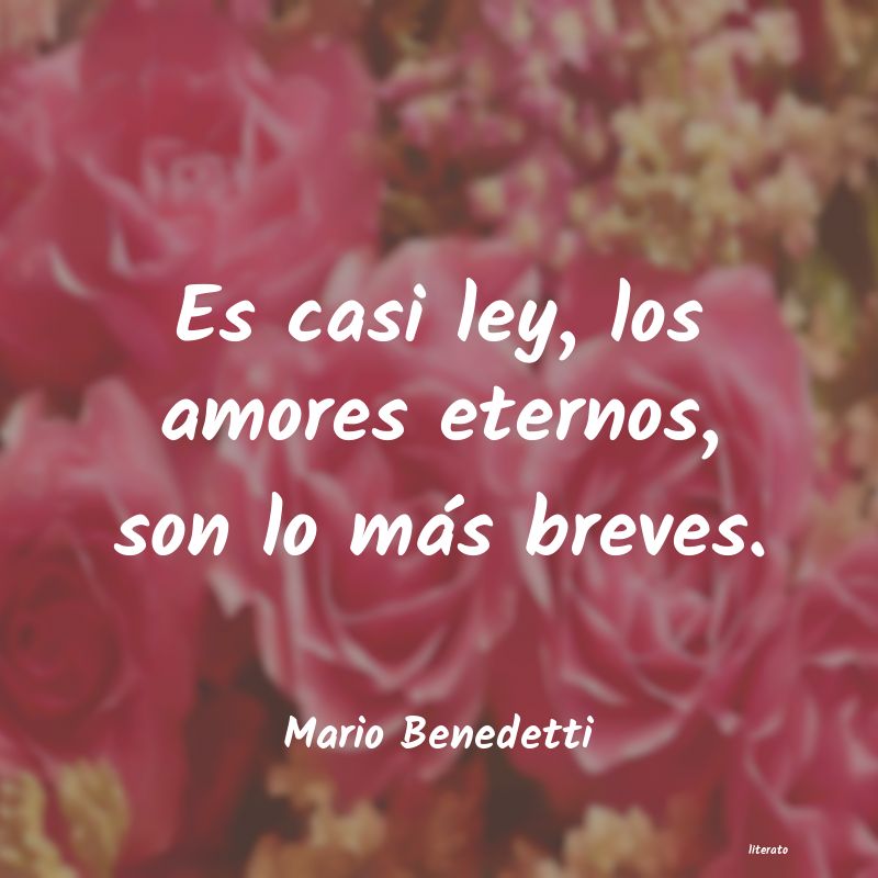 frases de Mario Benedetti