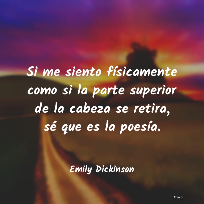 frases de Emily Dickinson