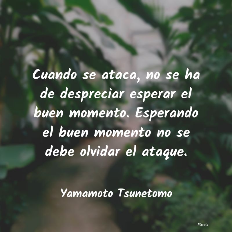frases de Yamamoto Tsunetomo