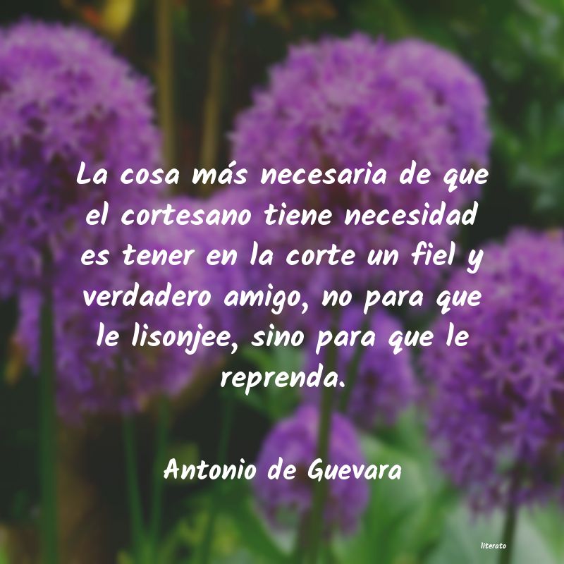 frases de Antonio de Guevara