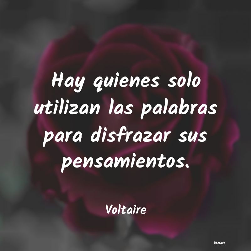 frases de Voltaire