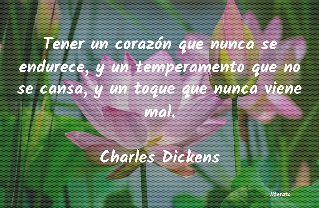 Frases de Charles Dickens