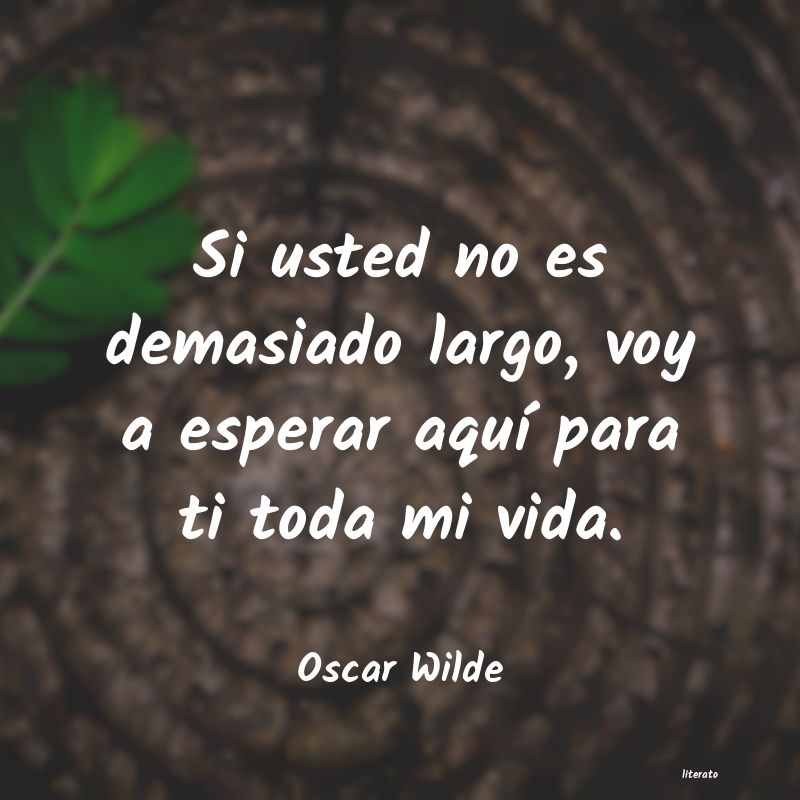 frases de Oscar Wilde