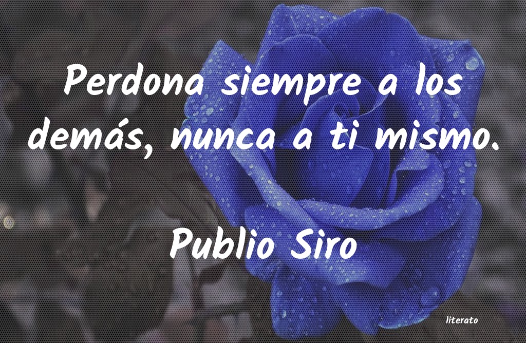 frases de Publio Siro