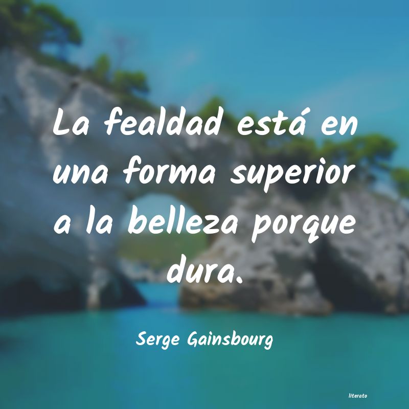frases de Serge Gainsbourg