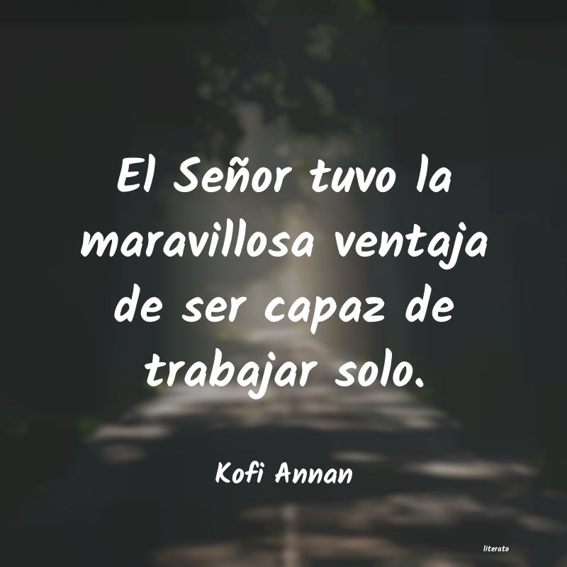 desarrollo humano kofi annan