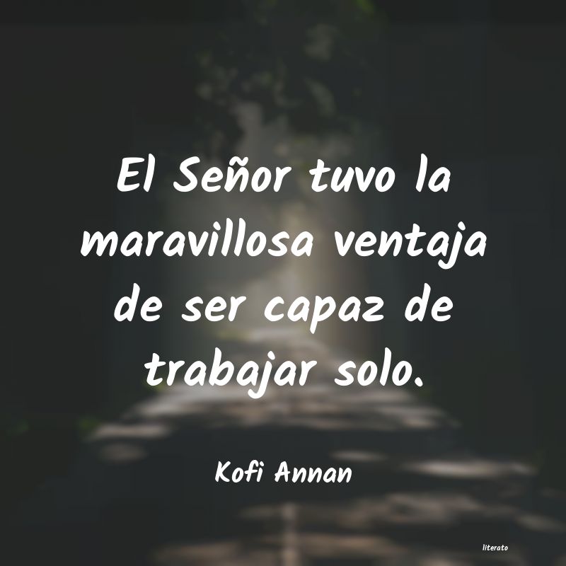 Frases de Kofi Annan