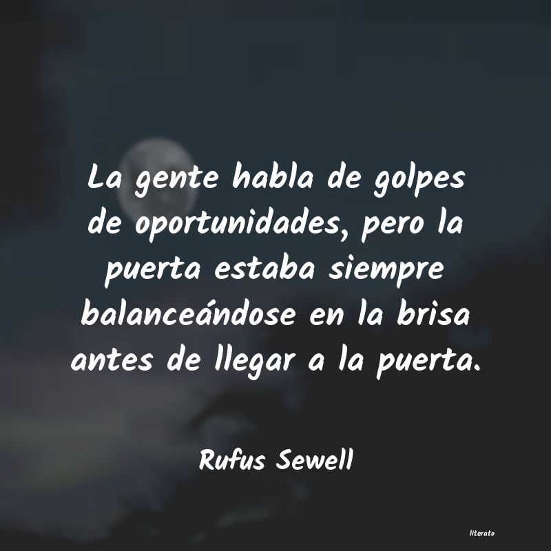 Frases de Rufus Sewell