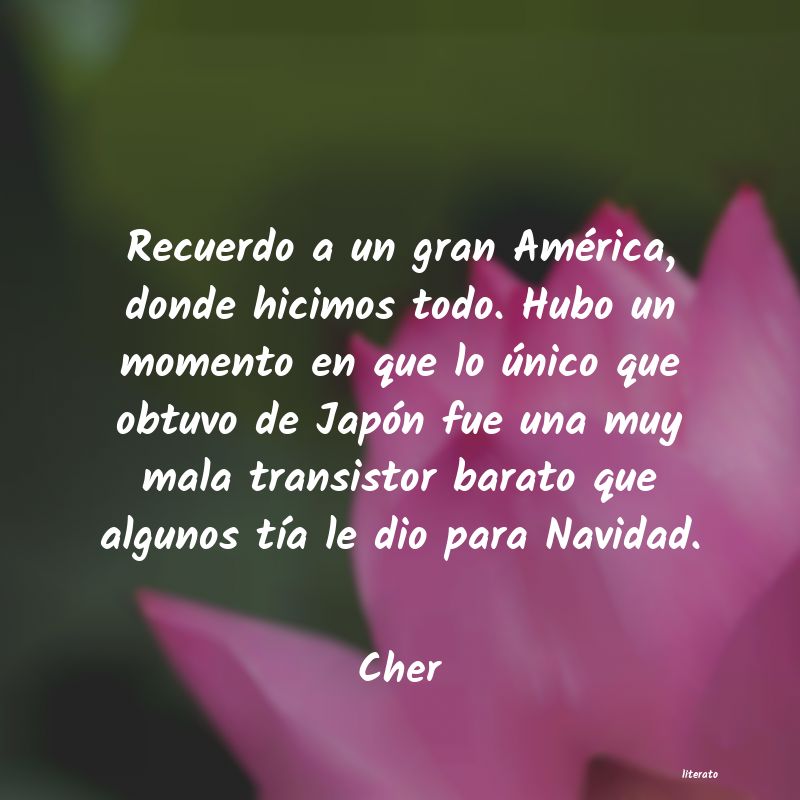 frases de Cher